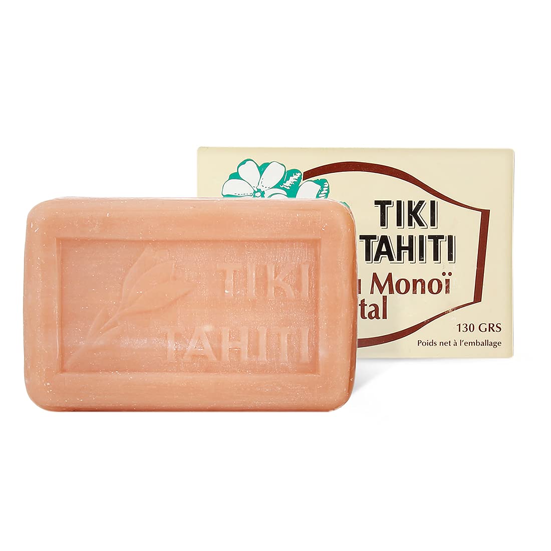 Monoï Tiki Tahiti Savon Tiaré Bois de Santal - Pour la Peau Sensibilisée - 130g